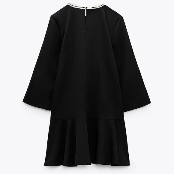 ZARA Mini Dress with Ruffled Hem NWT - Picture 14 of 14